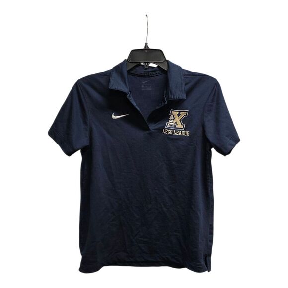Nike Lego League Navy Blue Polo Shirt S - Picture 1 of 5
